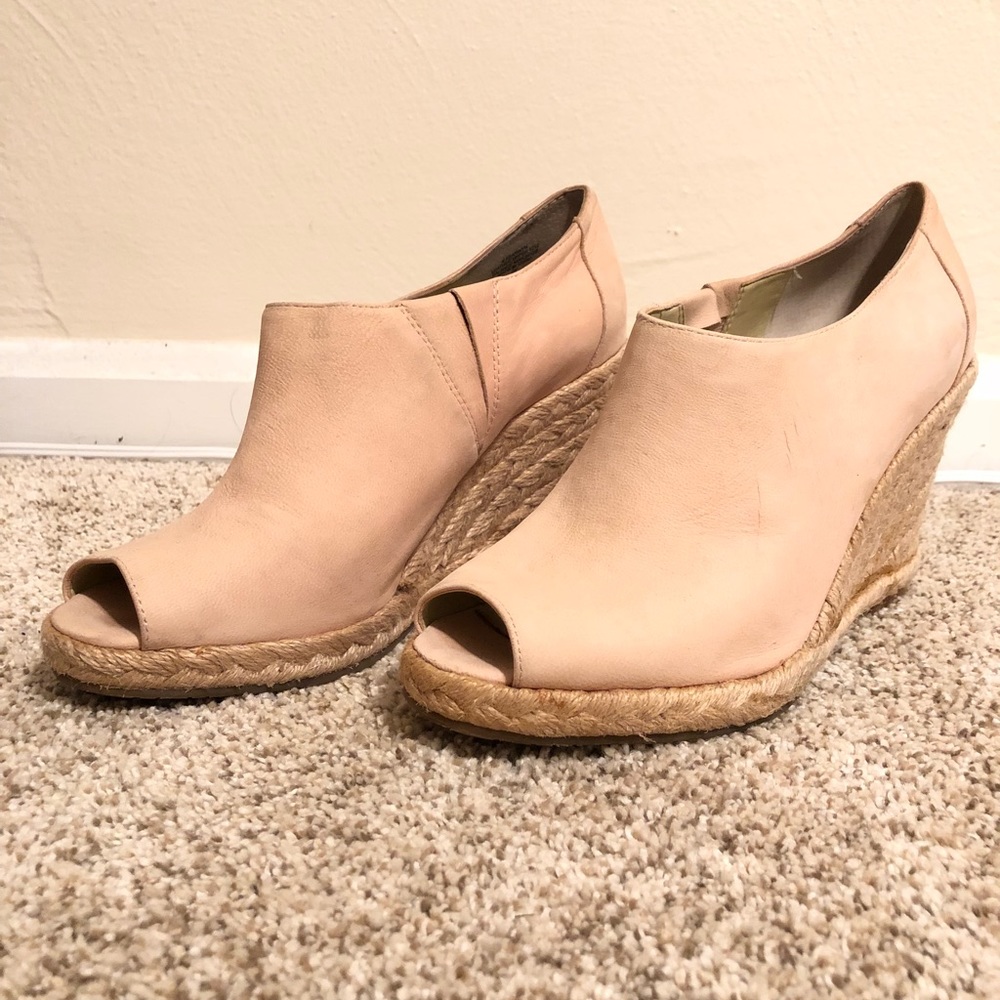 Enzo wedge booties